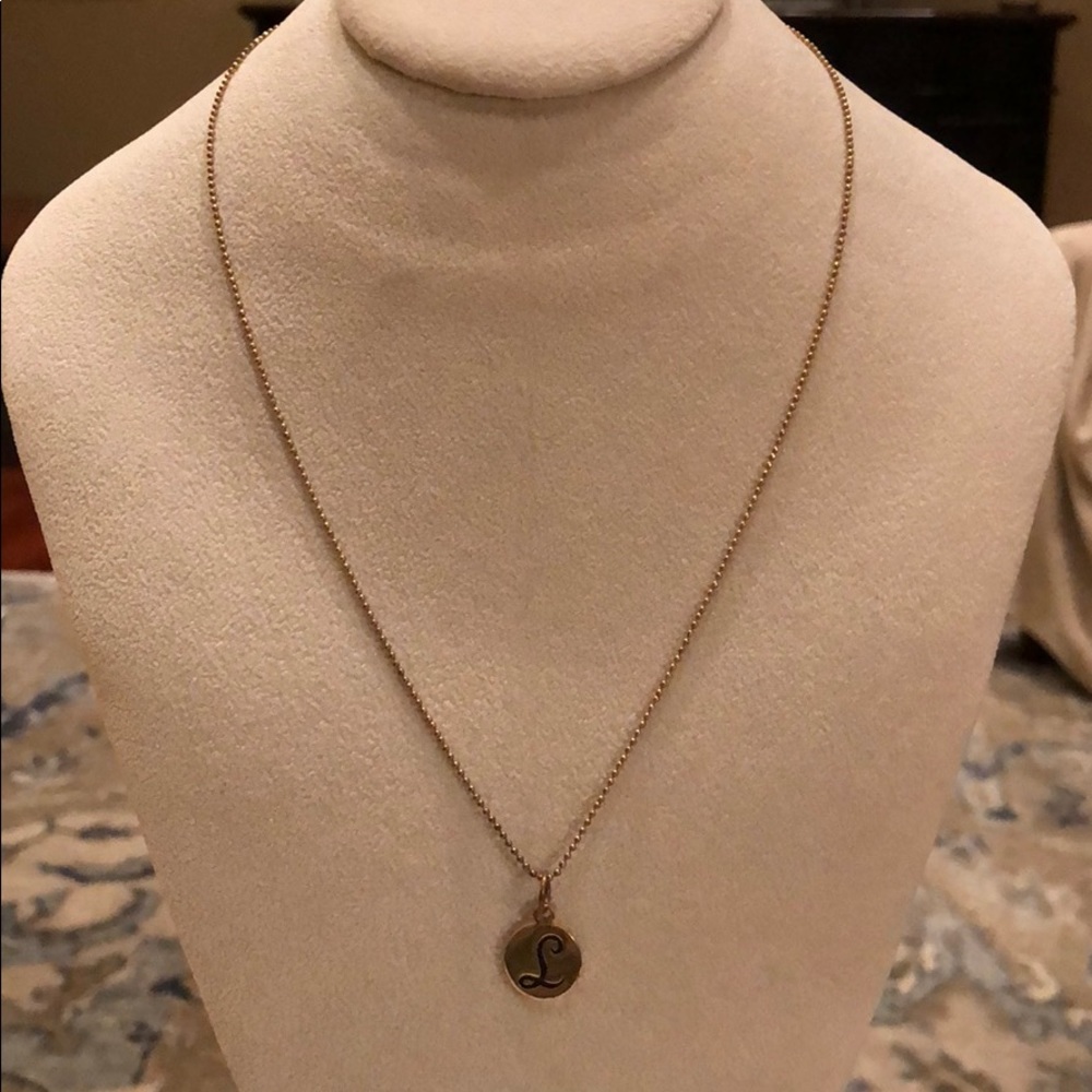 “L” Necklace- 19.5”L